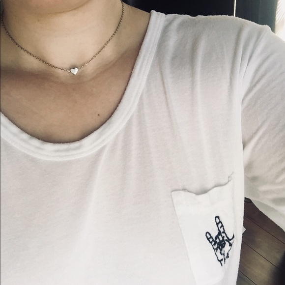 Jewelry - Dainty Silver Heart Necklace {SOLD}